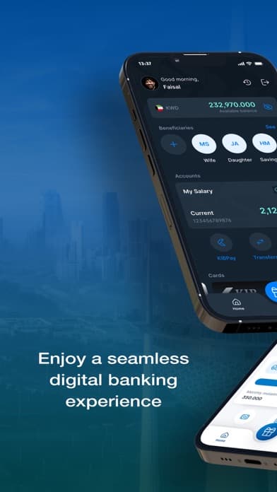 KIB Mobile (KIB Retail) screen 1
